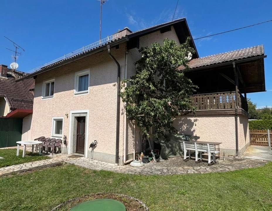Platz für Familie & Ideen – Einfamilienhaus mit Werkstätte in Schärding