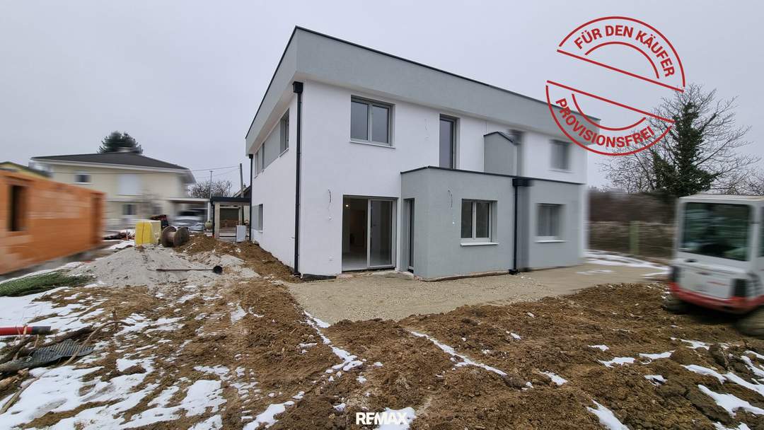 PROVISIONSFREI für den KÄUFER - ERSTBEZUG - Moderne Doppelhaushälfte am St. Pöltner Eisberg