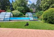 STIFTINGTAL NAHE LKH: SCHÖNER GEPFLEGTER BUNGALOW MIT SWIMMINGPOOL IN RUHIGER SONNIGER LAGE