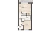 Kompakt Wohnen - zeitgemäße 2 Zimmerwohnung mit sonnigem Balkon