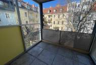 Zentral gelegene 2 - Zimmerwohnung mit Loggia nahe MUMUTH und Stadtpark