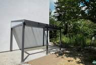 Erstbezug nach Sanierung: Hochwertig ausgestattete 3-Zimmer-Wohnung mit großem Garten und Pergola nahe Gersthof