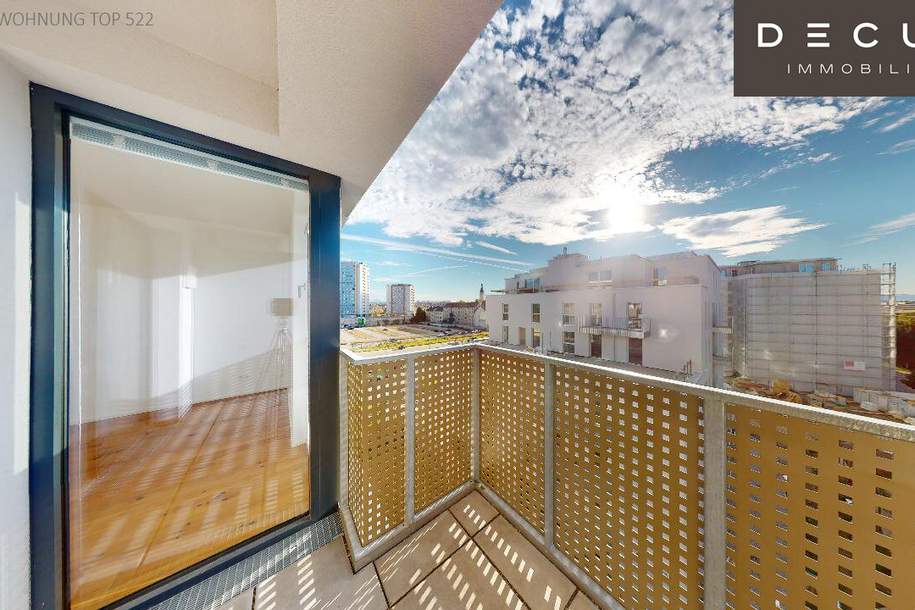 2 ZIMMER | NORDBALKON | SUPER SINGLE WOHNUNG | 4. OG | BEZUG AB JULI MÖGLICH, Wohnung-miete, 749,00,€, 3100 Sankt Pölten(Stadt)