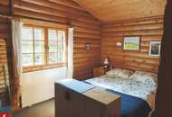 Ihr Stückchen heile Welt – charmantes Blockhaus mit viel Platz im Grünen