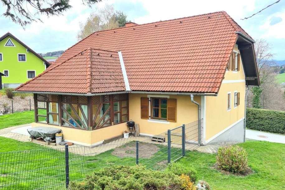 Tolles Wohnhaus mit sonnigem Grund in erhöhter Ruhelage, Haus-kauf, 348.000,€, 8552 Deutschlandsberg