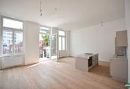 Erstbezug: Schöne 3-Zimmer Altbauwohnung mit Balkon beim Rochusmarkt