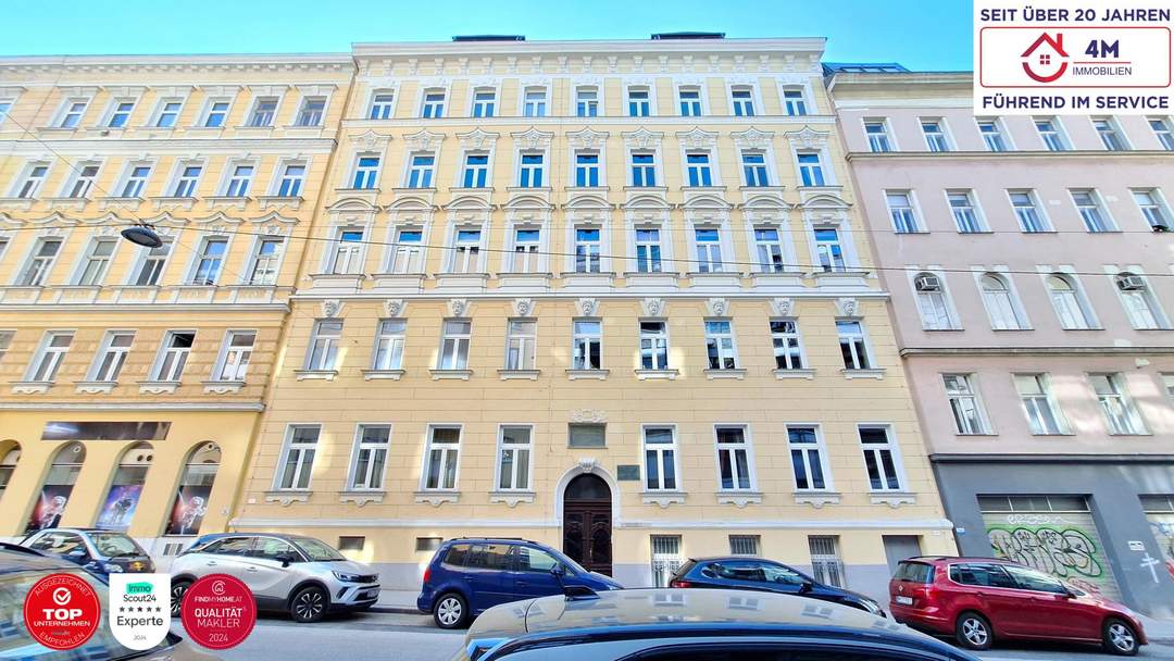 🔥 Fischgrät, Stuck & Balkon - Wiener Wohntraum mit Wow-Faktor 🏡