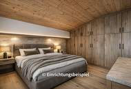 Dachgeschosswohnung an der Skipiste mit Kaiserblick