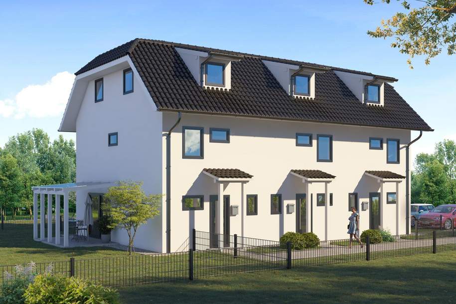 Modernes Reihenhaus mit hochwertiger Ausstattung in ruhiger Siedlung, Haus-kauf, 599.000,€, 1230 Wien 23., Liesing
