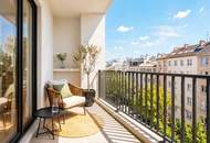 Wohnen auf höchstem Niveau – 2-Zimmer-Neubau mit Westbalkon & Loggia nahe Schönbrunn