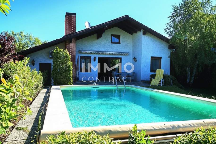 Ankommen, abschalten, wohlfühlen – Wohnen mit Urlaubscharakter: Gepflegter Bungalow in Baden, Haus-kauf, 549.500,€, 2500 Baden