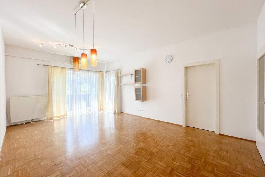 Viel Raum auf 84 m² – 4 getrennte Zimmer, Balkon und Tiefgarage, Wohnung-miete, 999,00,€, 8051 Graz(Stadt)