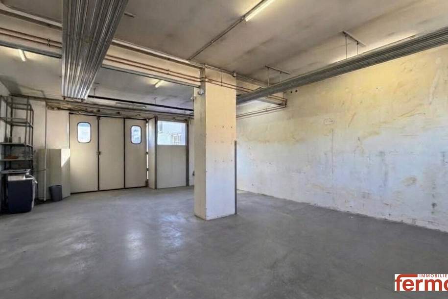 Lager-/Gewerbehalle in Graz | ca. 92 m² | Einfahrtstor | 2 Parkplätze | flexibel nutzbar, Gewerbeobjekt-miete, 856,82,€, 8020 Graz(Stadt)