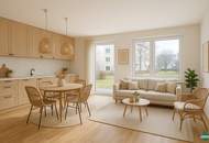 ERSTBEZUG | Sonnige 3-Zimmer-Maisonette-Wohnung mit Garten