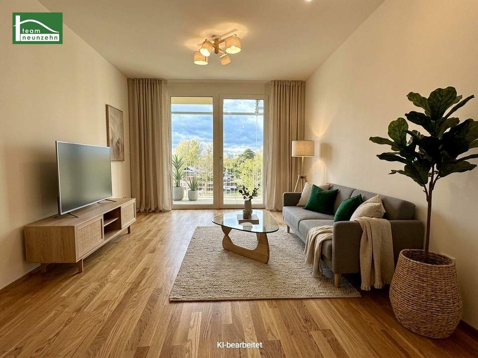 Wohngenuss nahe der Donau - Gemütliche 2-Zimmer-Wohnung mit großer Freifläche - ab 01.12.2026 beziehbar!