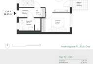 Gut geschnittene 2-Zimmer-Wohnung im Herz von Graz: Ihr neues Zuhause in der Friedhofgasse!