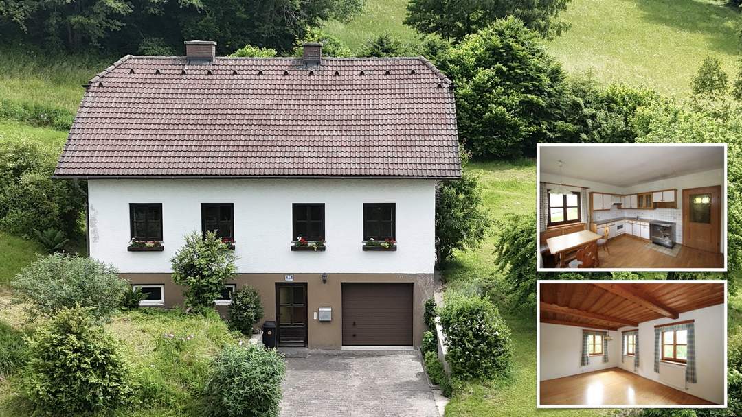 NATURIDYLL - Ruhiges Wohnen mit Urlaubsfeeling und attraktiven Möglichkeiten, Ihre Freizeit aktiv zu gestalten