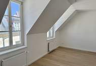 Wohnen über den Dächern! Dachmaisonette mit Terrasse beim Schlossquadrat