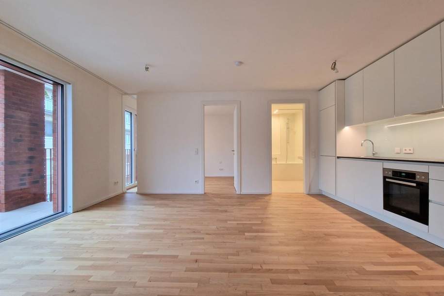 2-Zimmer-TRAUM mit großem Süd-Balkon beim Bahnhof Meidling!!, Wohnung-miete, 1.115,00,€, 1120 Wien 12., Meidling