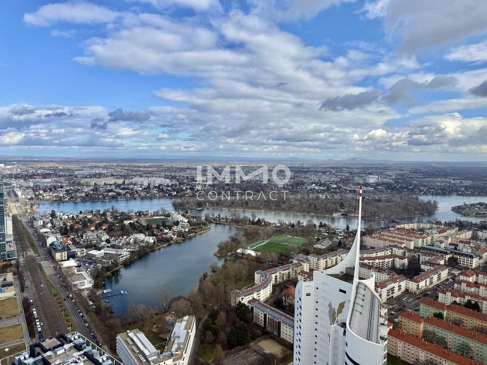 45. Etage - Dem Himmel so nahe - 3 Zimmer Eckwohnung - mit großer Freifläche