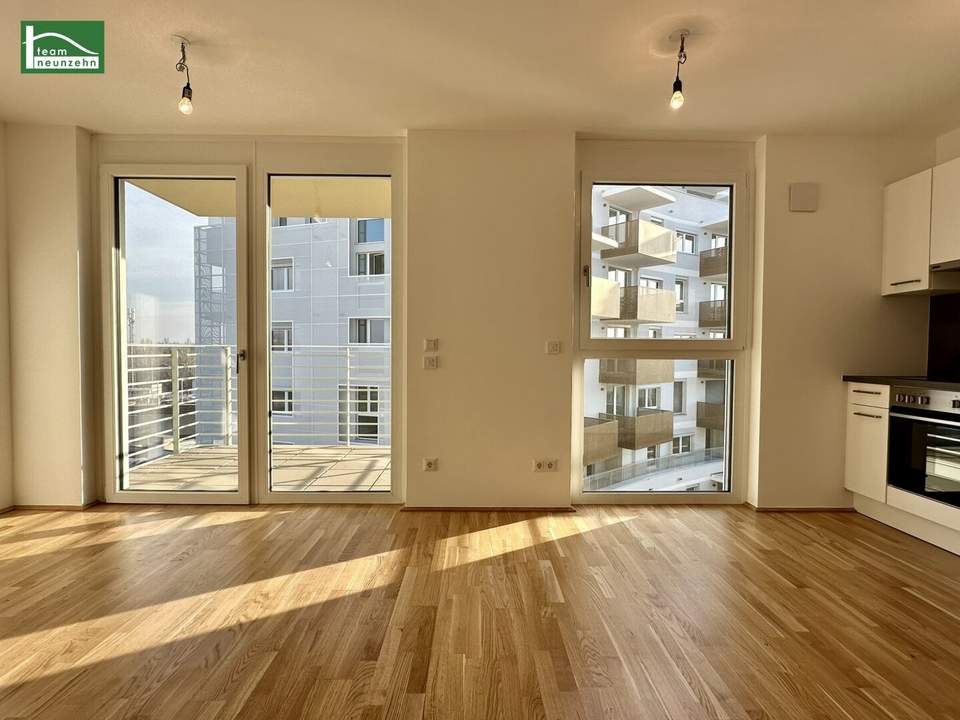 LEBEN AM WASSER – Moderne 1-Zimmer-Wohnung nahe U2 Donaustadtbrücke!