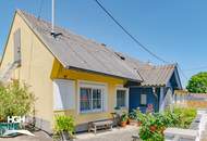 2251 Ebenthal Einfamilienhaus mit Cottage-Flair, Atelier und Biogarten in idyllischer Lage mit Ausblick