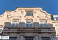 Elegante Altbauwohnung mit 4 Zimmern und Balkon in Hofruhelage