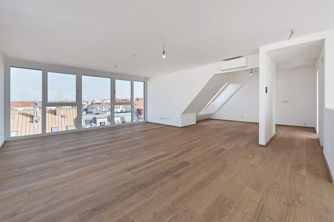 JUWEL AUF ZWEI EBENEN >> lichtdurchflutete Duplex-Terrassenwohnung mit hervorragender Anbindung >> U4 / U6