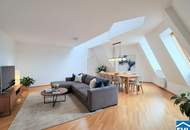 Großzügiger 2,5 Zimmer DG-Wohntraum mit Terrasse Nahe Liechtensteinpark