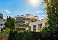 Traumhafte Wohnung mit riesigem 350m² Garten und BLICK auf die Festung Hohensalzburg