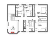 Landhaus mit ungewöhnlicher innenarchitektonischer Gestaltung!