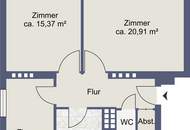 3-Zimmer-Wohnung Nähe Überfuhrsteg