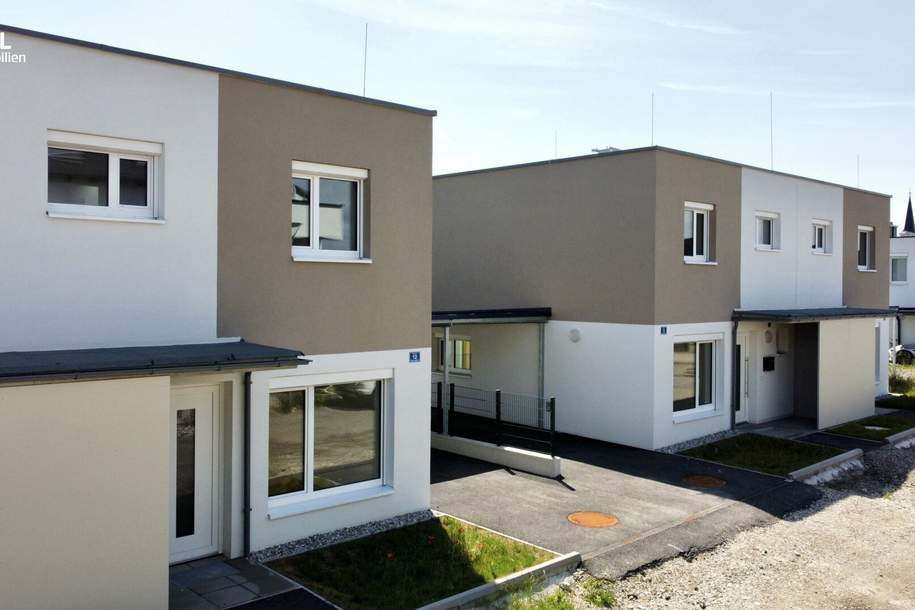 Mietkauf, moderne Doppelhaushälften Nähe Tulln, Haus-miete, 1.463,74,€, 3462 Tulln