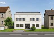 Baugrundstück mit Altbestand und bewilligtem Bauprojekt in zentraler Lage von Gols