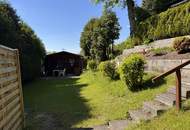 Wochenendhäuschen mit Gartenhütte – Erholung pur