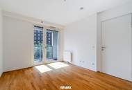 "VERMIETET - Moderne 2-Zimmer-Wohnung mit Loggia in Toplage Donau City – Direkt an U1 & Donaupark, inkl. Heizung & Warmwasser"