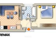 Neu sanierte, charmante 2-Zimmer-Wohnung mit Parkplatz in Geidorf – ideal auch als Anlageobjekt zur Vermietung!