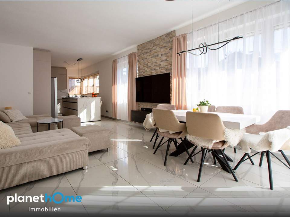 Südwest-Sonne, Whirlpool &amp; Familienglück. 4 Zimmer mit Garten in Rum