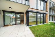 Erstbezug mit Gartenidylle - 3 Zimmer mit Terrasse, Fitness &amp; Garage