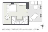 Kaiser-Ebersdorfer-Straße 271A I 1110 Wien I TOP 29 I Dachgeschoß I 2 Zimmer I Terrasse I Balkon I Garagenplatz optional I Neubau