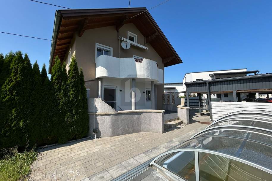 SONNIGER GARTEN MIT POOL FÜR DIE GANZE FAMILIE, Wohnung-kauf, 230.000,€, 5230 Braunau am Inn