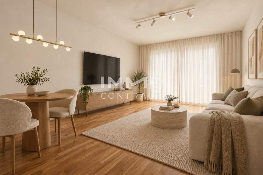 Bezugsfertig: 2-Zimmer-Erstbezug nahe Alte Donau &amp; U1 – provisionsfrei!, Wohnung-kauf, 249.500,€, 1210 Wien 21., Floridsdorf