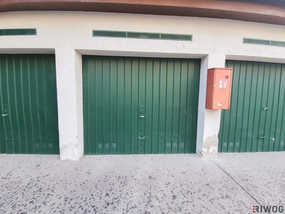 Garagenbox unbefristet zu mieten - Nähe Floridsdorfer Spitz und Bahnhof Floridsdorf