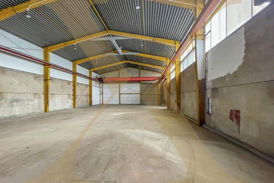 Kaltlagerhalle mit ca. 450m² nahe der Salzburgerstraße in Traun zu vermieten! Teilbar!, Gewerbeobjekt-miete, 2.835,00,€, 4050 Linz-Land