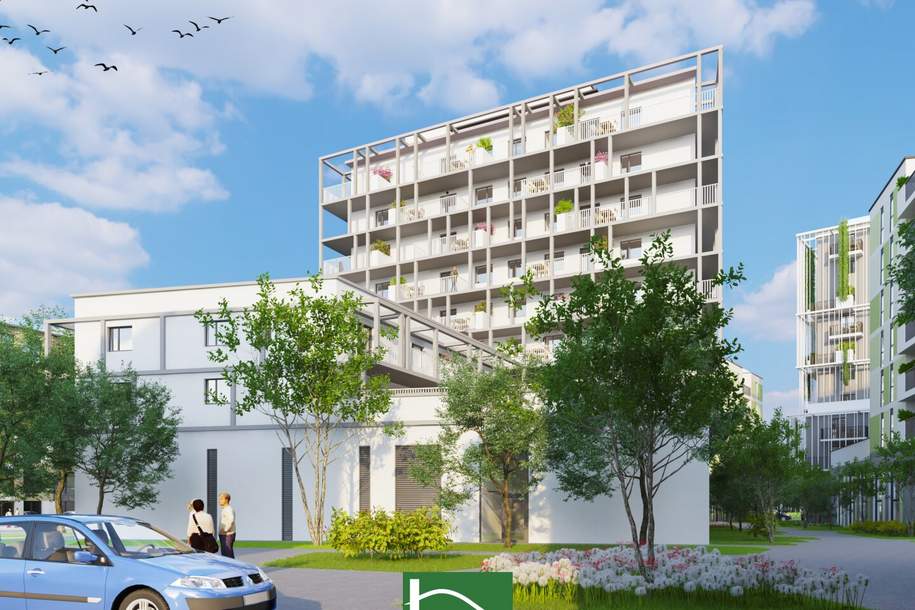 Top ausgestattete Neubauwohnungen an der Alten Donau – PROVISIONSFREI für den Käufer!!! - JETZT ZUSCHLAGEN, Wohnung-kauf, 472.001,€, 1210 Wien 21., Floridsdorf