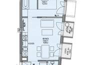 Perfekt aufgeteilte 2 Zimmerwohnung mit Balkon