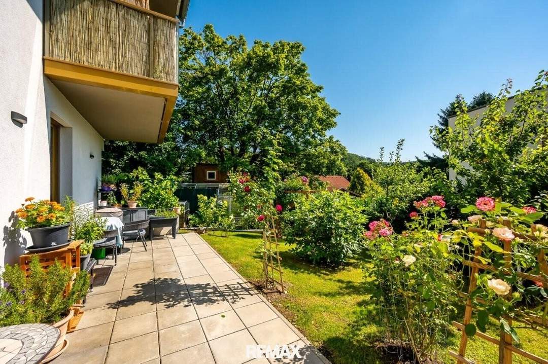 "Zauberhafte Gartenwohnung am Riederberg!"