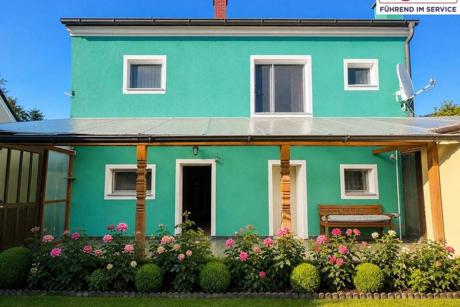 Familienhit mit großem Garten, Nebengebäuden und Bahnanschluss, Haus-kauf, 349.000,€, 2124 Mistelbach