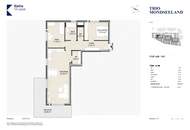BAUSTART ERFOLGT - PROVISIONSFREI FÜR DEN KÄUFER! Helle 3 Zimmer Wohnung mit ca. 21m² Balkon, Garage, Lift zwischen Mondsee und Irrsee - BAURECHTOBJEKT