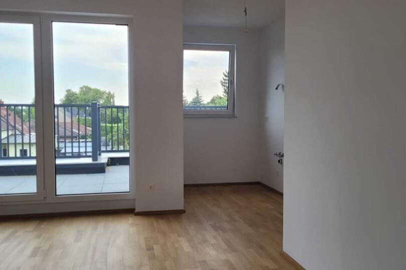 2 Zimmer-Dachgeschosstraum in Ruhelage mit 13 m² Terrasse, Wohnung-kauf, 280.400,€, 1220 Wien 22., Donaustadt